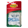 3M Command Strips Clear Outdoor Light Clips with Command� Adhesive (Strips Pack of 4)