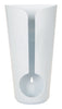 Spectrum White Organizer Bin 14 in. H X 3-5/9 in. W X 7.25 in. D