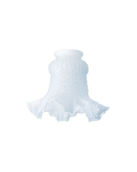 Westinghouse Vase White Glass Lamp Shade 1 pk (Pack of 6) - Open Box