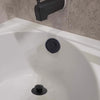 Danco 3 in. Matte Black Round Drain Cover