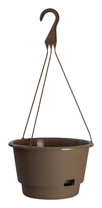 Rugg Polyresin Hanging Basket Cappuccino