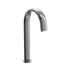 TOTO® Gooseneck Vessel ECOPOWER® or AC 0.5 GPM Touchless Bathroom Faucet Spout, 10 Second On-Demand Flow, Polished Chrome - TLE24008U1#CP