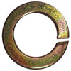 Hillman 1/4 in. D Yellow Dichromate Steel Split Lock Washer 100 pk