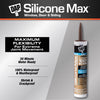 DAP Silicone Max Brown Silicone All Purpose Sealant 10.1 oz (Pack of 12)