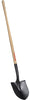 Corona 58.5 in. Steel Round Shovel Wood Handle