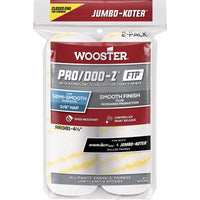 Wooster Pro/Doo-Z Fabric 4.5 in. W X 3/8 in. Jumbo Paint Roller Cover 2 pk - Deal of The Week