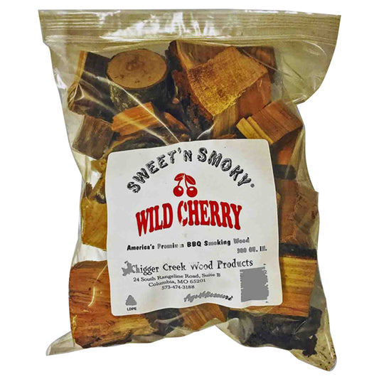 Chigger Creek Sweet 'N Smoky Wild Cherry Wood Smoking Chunks 300 cu in