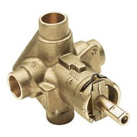 1/2" CC connection without integral stops