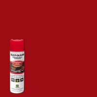 Rust-Oleum Industrial Choice Red Inverted Marking Paint 17 oz (Pack of 6)