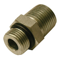 Apache Steel 1/2 in. D X 1/2 in. D Hydraulic Adapter 1 pk