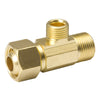 BK Products ProLine 3/8 in. Compression Sizes X 3/8 in. D MPT Brass Tee