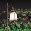 Feit Smart Home 4 in. Solar Power Metal Square Hanging Pathway Light Bronze - Open Box