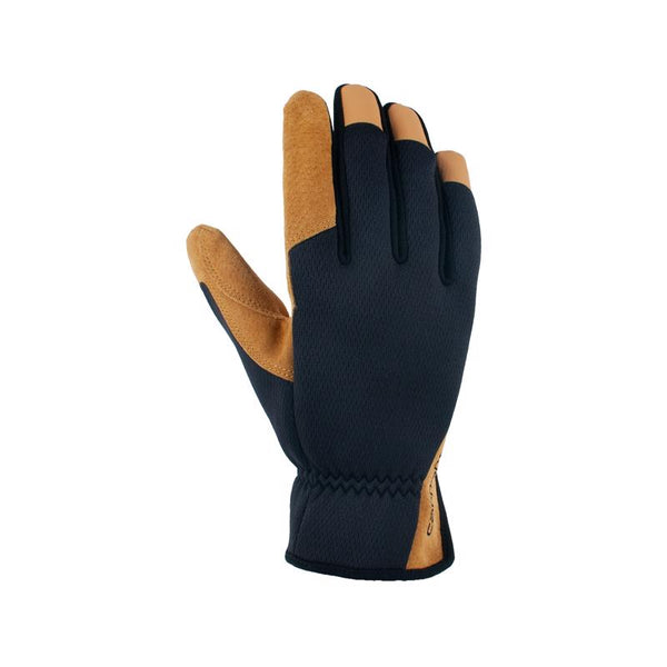 Guantes de trabajo para hombre Carhartt, para interiores/exteriores, beige/negro, L, 1 par