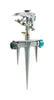 Gilmour Metal Gray Spike Base Impulse Sprinkler 5800 sq. ft. Coverage