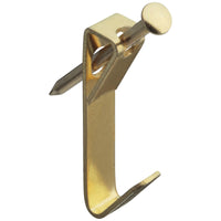 National Hardware Brass-Plated Picture Hanger 50 lb (Pack of 5)