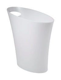 Umbra 2 White Skinny Wastebasket (Pack of 6) - Deal of The Week