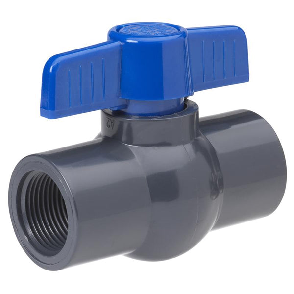 VÁLVULA DE BOLA 1" FPT PVC 80