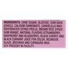 Glee Gum Chewing Gum - Triple Berry - Case of 12 - 16 Pieces
