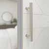 National Hardware Madison 31/32 in. D Satin Nickel Silver Steel Pull Handle 1 pc