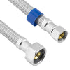 Lasco 3/8 in. Compression X 1/2 in. D FIP 30 in. Braided Stainless Steel Faucet Supply Line