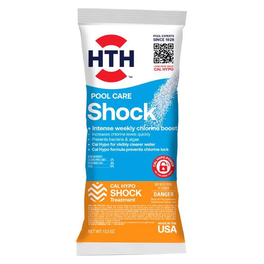 HTH Pool Care Granule Shock Treatment 13.3 oz (Pack of 18)
