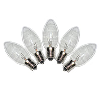 Holiday Bright Lights Incandescent C9 Clear 25 ct Replacement Christmas Light Bulbs 0.08 ft. - Deal of The Week