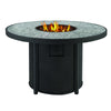 Living Accents 42 in. W Steel Round Propane Fire Pit
