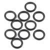 Forney 3/8 in. Dia. Rubber O-Ring 10 pk