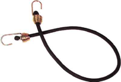 Keeper Black Bungee Cord 32 in. L x 0.374 in. 1 pk (Pack of 10)