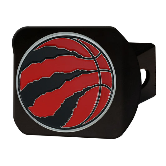 NBA - Toronto Raptors Black Metal Hitch Cover - 3D Color Emblem