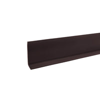 M-D 0.13 in. H x 48 in. L Prefinished Brown Vinyl Wall Base (Pack of 18)