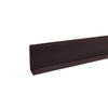 M-D 0.13 in. H x 48 in. L Prefinished Brown Vinyl Wall Base (Pack of 18)