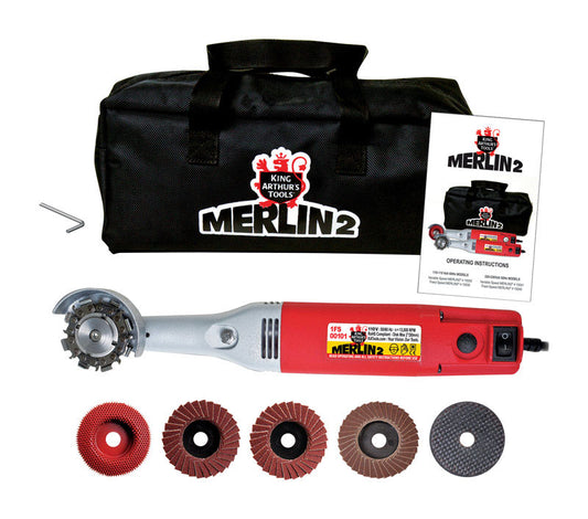 Merlin2 1 amps Corded 4 in. Mini Angle Grinder Tool Only