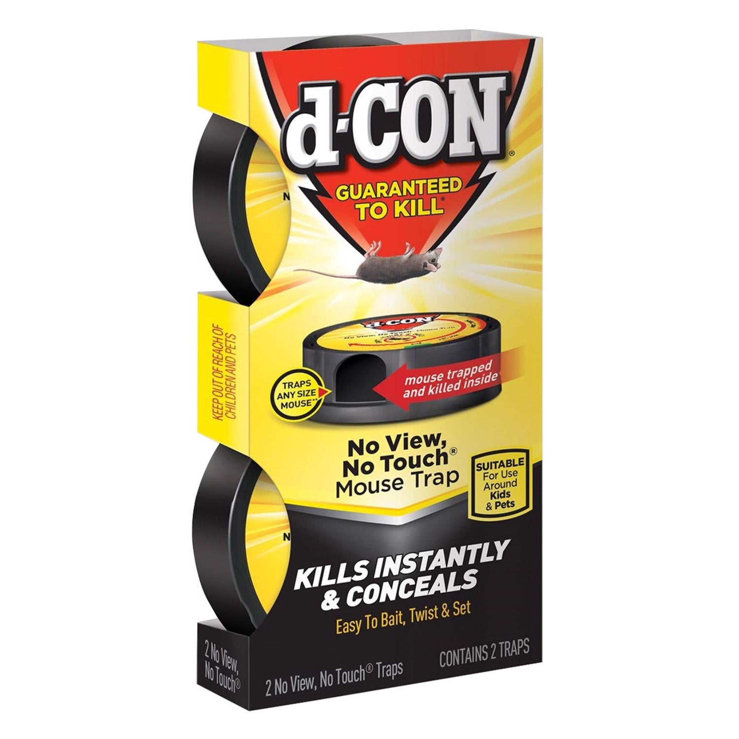 d-CON Small Snap Trap For Mice 2 pk - Open Box - 019200783576 | Max ...