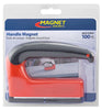 Master Magentics Red Plastic/Rubber Powerful Handle Magnet 3.5 H x 1.125 W x 5.25 L in.