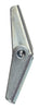 Hillman 3/16 inch in. D X 3/16 in. L Round Zinc-Plated Steel Toggle Wing 100 pk