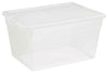 Sterilite 16598008 56 Quart Clear Storage Box (Pack of 8)