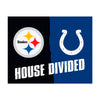 NFL House Divided - Steelers / Colts House Divided Rug
