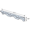 Simpson Strong-Tie 1.5 in. W X 10.3 in. L Galvanized Steel StairPack Angle (Pack of 20)