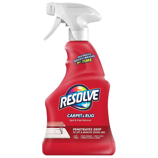 Resolve 00601 22Oz 22 Oz Ready-To-Use Carpet Cleaner Spray  (Pack Of 12)