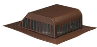 Air Vent 15 in. W x 16 in. L Brown Aluminum Roof Vent Assembly (Pack of 6)