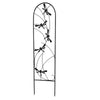 Living Accents 40 in. H Black Steel Pot Trellis
