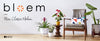 Bloem Hopson 12 in. H x 10 in. Dia. Resin Metal Stand Planter White