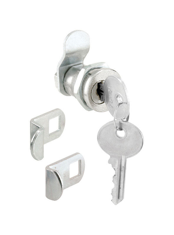 thumbnail image 2 of Prime-Line S4049 Mailbox Lock – Keyed, 5/16 Inch Bolt, Brass Plated, Replacement Lock 2 of 5
