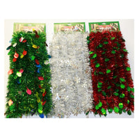 FC Young Die-Cut Tinsel Garland Multicolored PVC 1 each (Pack of 6)