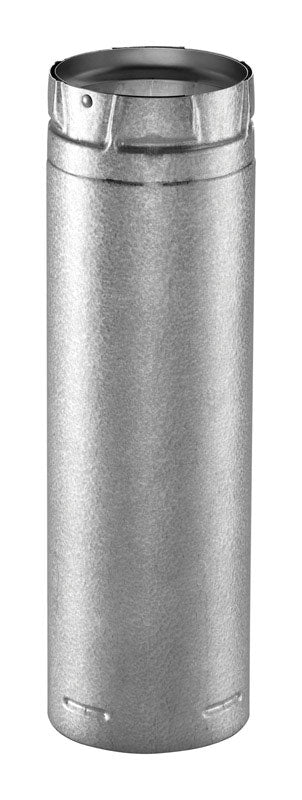 DuraVent 4 in. D X 12 in. L Stainless Steel Vent Pipe
