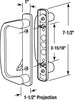 Prime-Line Painted Diecast Outdoor Patio Door Handle Set