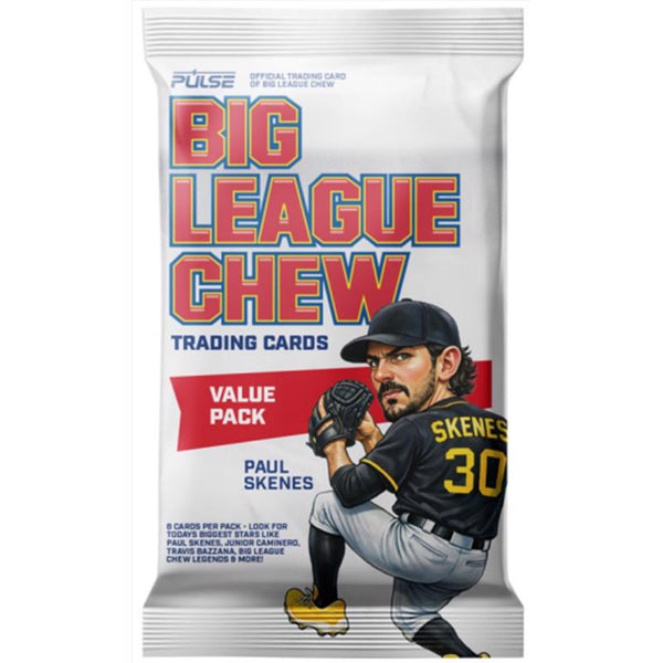 Pulse 2026 Big League Chew Baseball Value Pack Trading Cards (Pack of 12)
