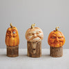 Creative Co-Op Pumpkin Halloween Decor (Pack of 3)