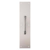 Brinks 15 in. L Satin Aluminum Pull Plate